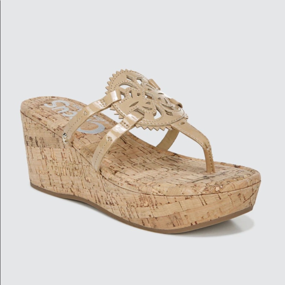 Circus by Sam Edelman Rocky Wedge Thong Sandal 7.5